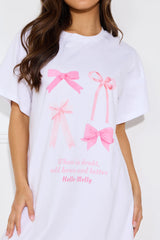 Pillow Talk Nightie White