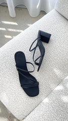 Yazmin Heel  - Black