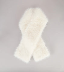Frosted Luxe Faux Fur Shawl